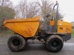 2014 TEREX TA9 9-TON DUMPER WEIGHT: 4,770 KG