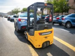 2009 JUNGHEINRICH EFG215 ELECTRIC FORKLIFT (3-WHEEL) **(INCLUDES CHARGER)**