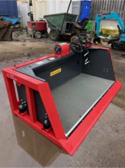 SOIL SCREENING BUCKET – 2025 – SUITS SKID STEER LOADER – WITH HYDRAULIC HOSES & FITTINGS