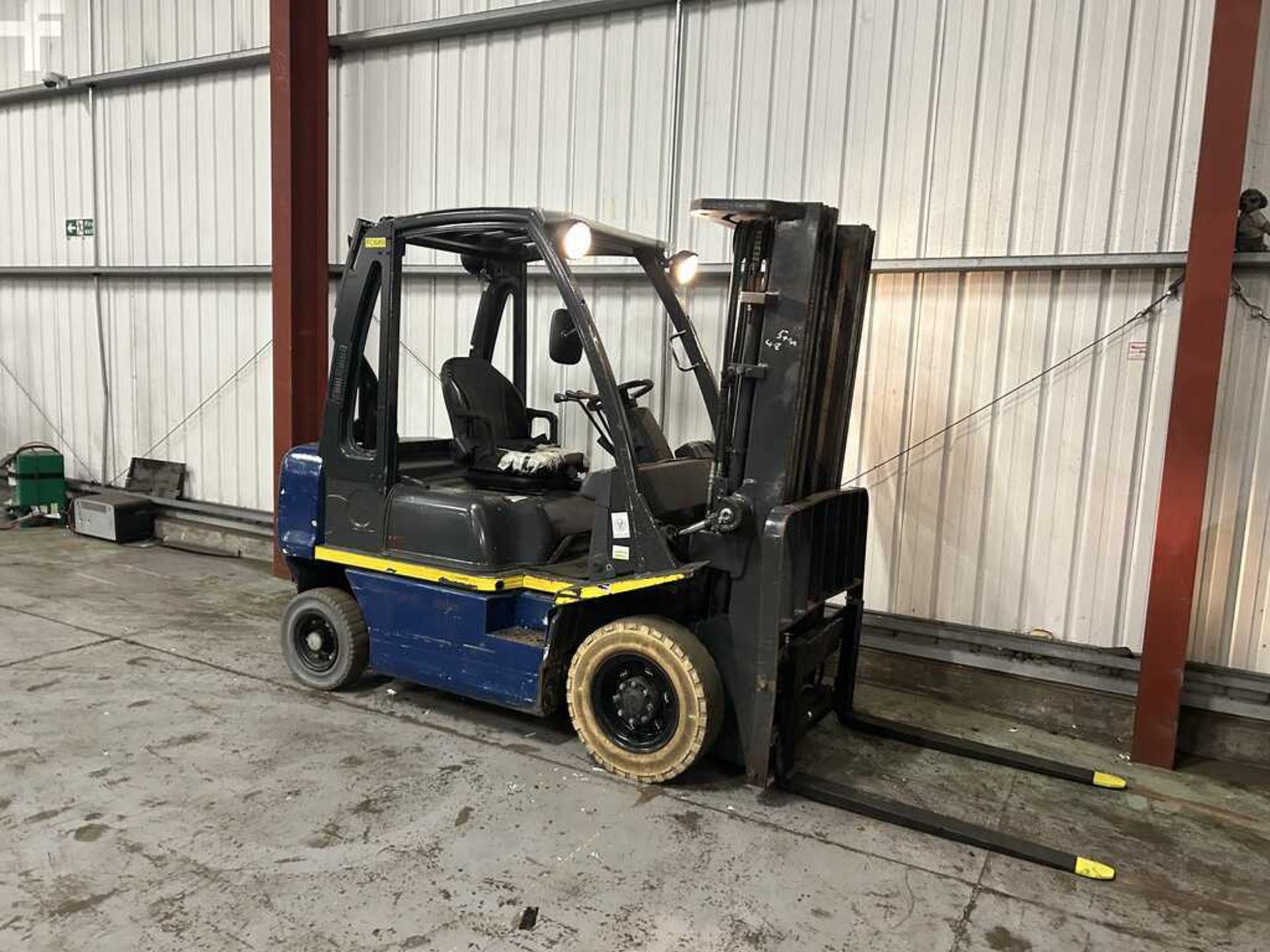 2014 NISSAN Y1D2A25Q DIESEL FORKLIFT – 2,500 KG CAPACITY - Image 4 of 6