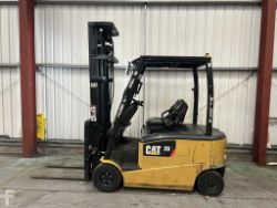 **(INCLUDES CHARGER)** 2017 CAT EP20PN 4-WHEEL ELECTRIC FORKLIFT – 2,000KG CAPACITY