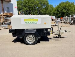 2011 DOOSAN 7/31E ROAD TOWABLE COMPRESSOR – 3 M³/MIN – YANMAR DIESEL – 6 KVA GENERATOR