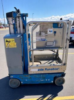 2010 GENIE GR 15 SCISSOR LIFT - ACCESS PLATFORM CHERRY PICKER