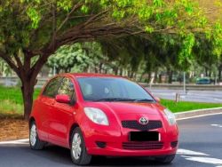 2008 TOYOTA YARIS 1.4 D-4D TR – MANUAL – RED – 5DR HATCHBACK >>--NO VAT ON HAMMER--<<