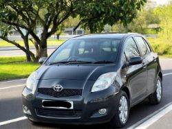 2011 TOYOTA YARIS T SPIRIT D-4D – 5DR HATCHBACK – BLACK >>--NO VAT ON HAMMER--<<