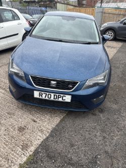 2014 SEAT LEON FR TECHNOLOGY TDI – MANUAL DIESEL HATCHBACK >>--NO VAT ON HAMMER--<<