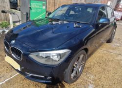 2012 BMW 118D SPORT AUTO – 2.0 DIESEL – AUTOMATIC – 200K MILES – 2 KEYS >>--NO VAT ON HAMMER--<<