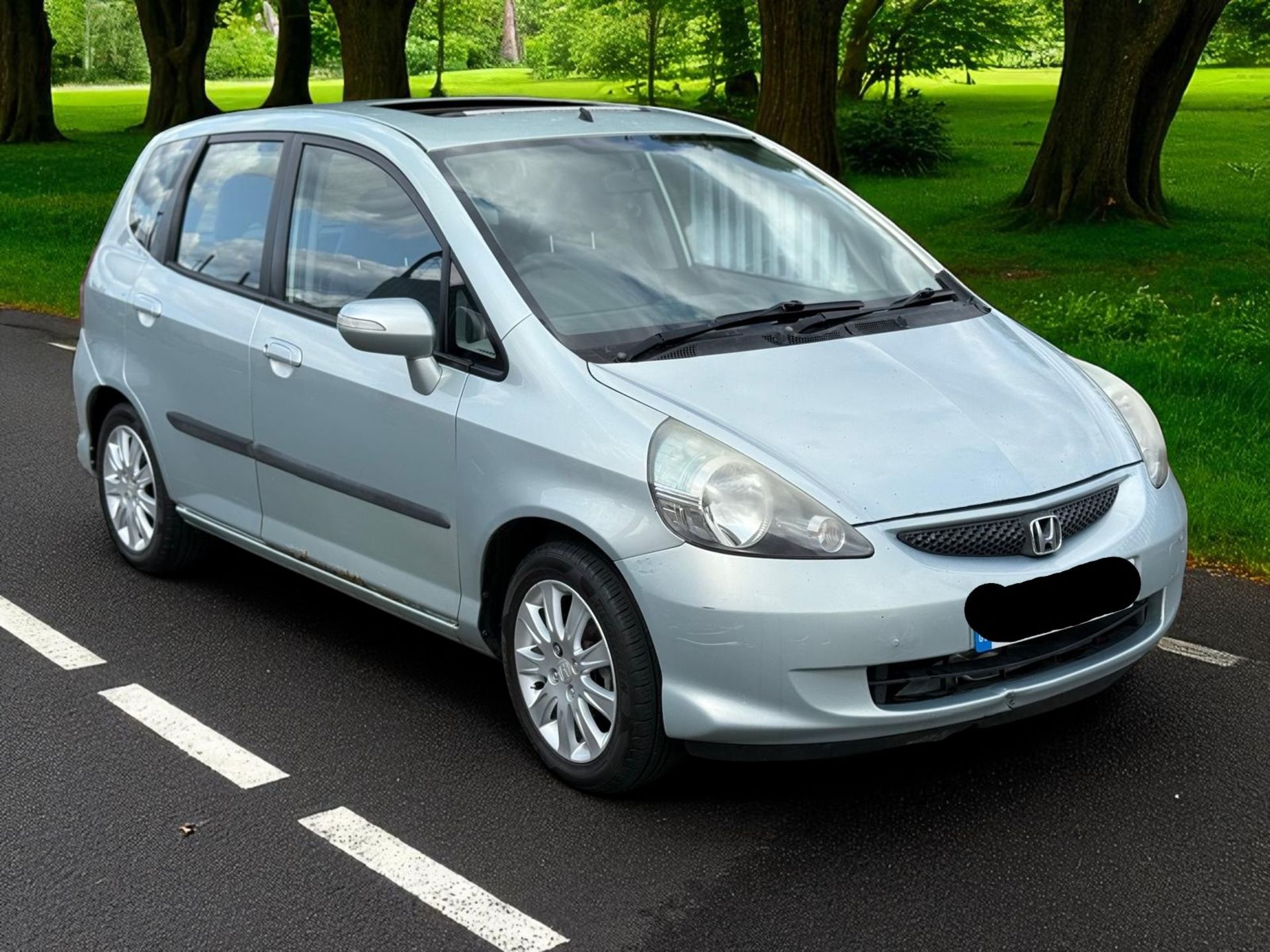 2007 HONDA JAZZ SE CVT – 7-SPEED AUTO – SUNROOF – 149K – >>--NO VAT ON HAMMER--<< - Image 6 of 20
