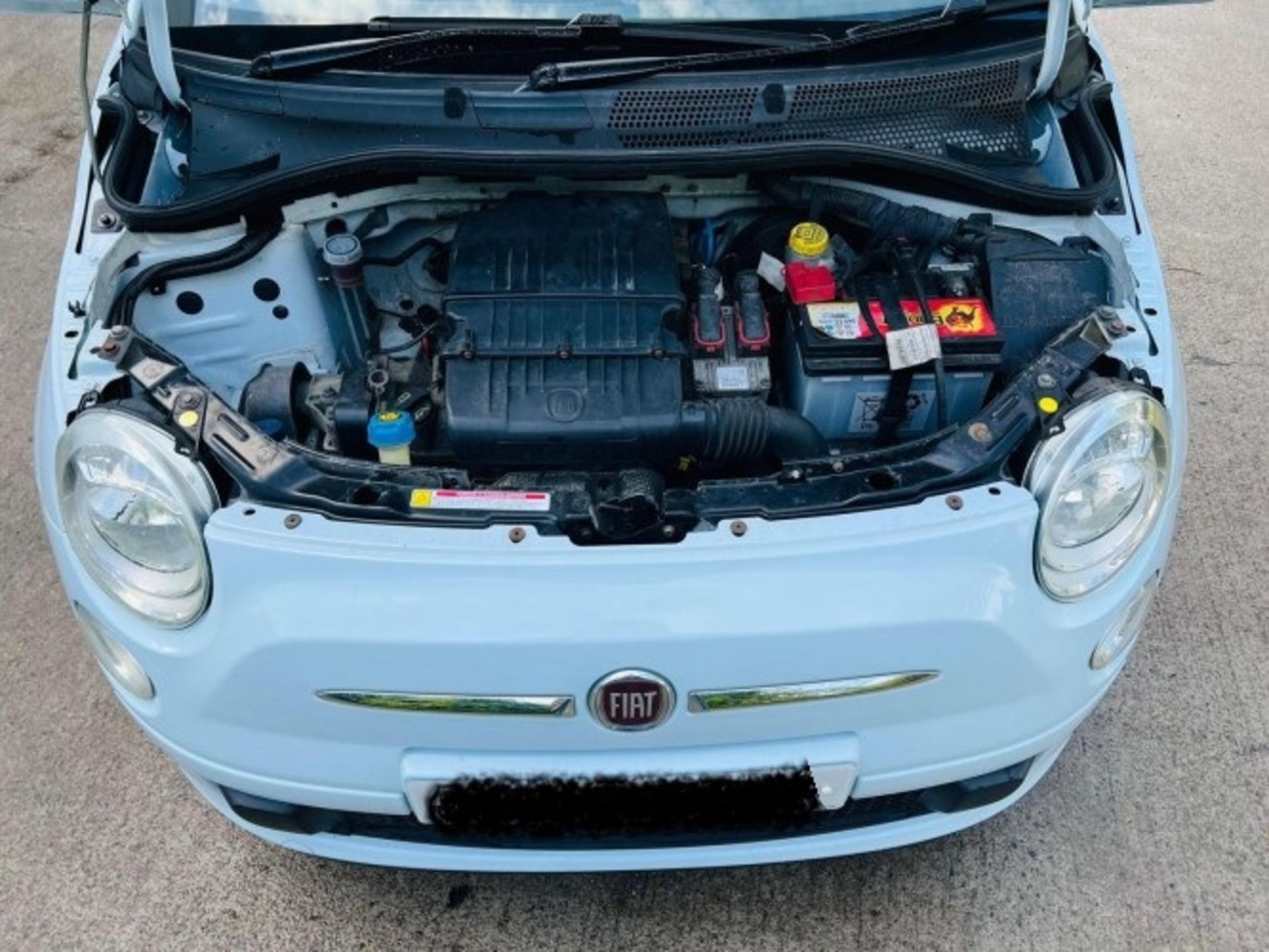 FIAT 500 POP – 2010 – 1.2 PETROL – MANUAL – BLUE >>--NO VAT ON HAMMER--<< - Image 9 of 25