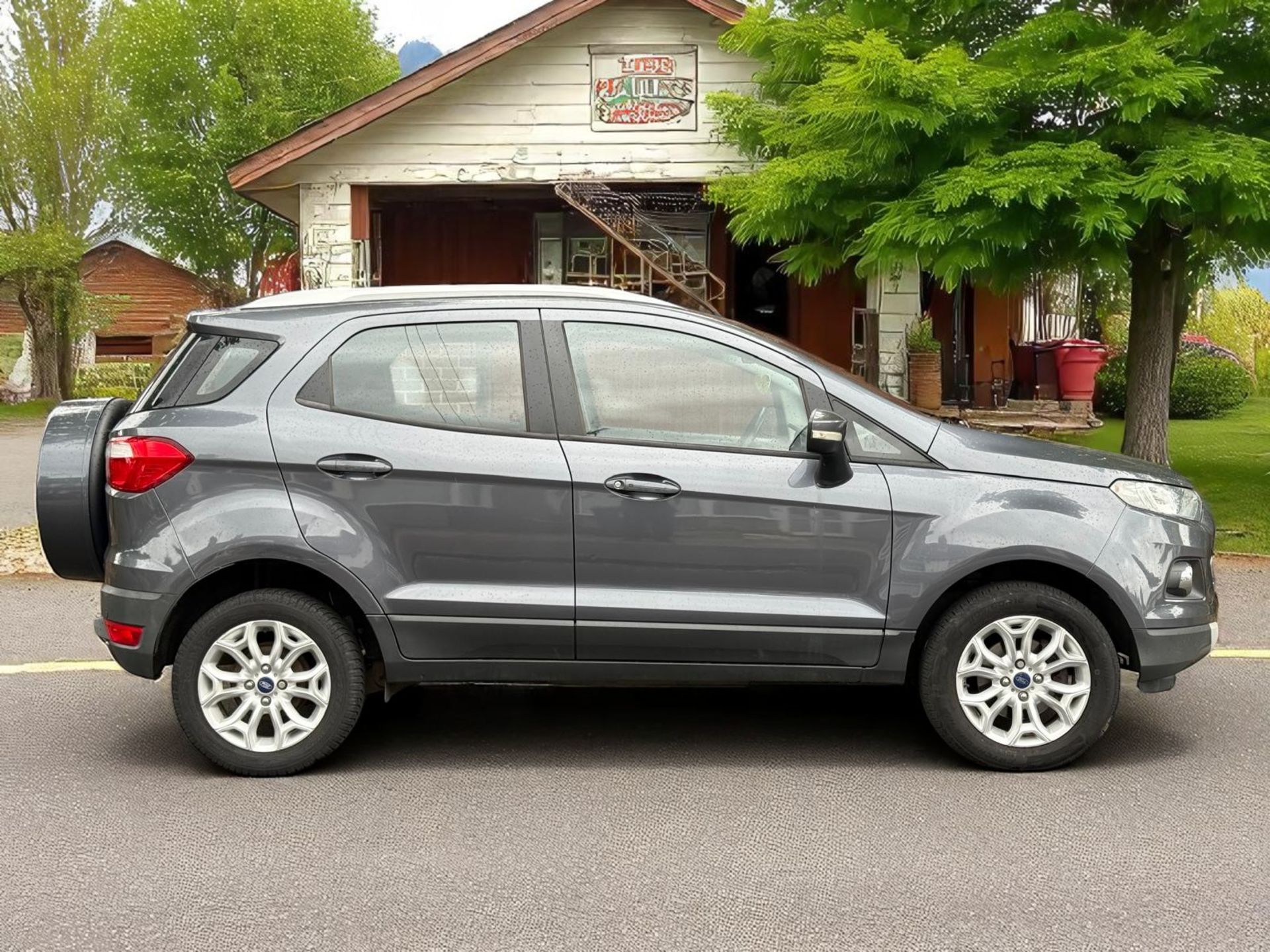 2014 FORD ECOSPORT TITANIUM TURBO 1.0 – 89K MILES – BLUETOOT >>--NO VAT ON HAMMER--<< - Image 8 of 13