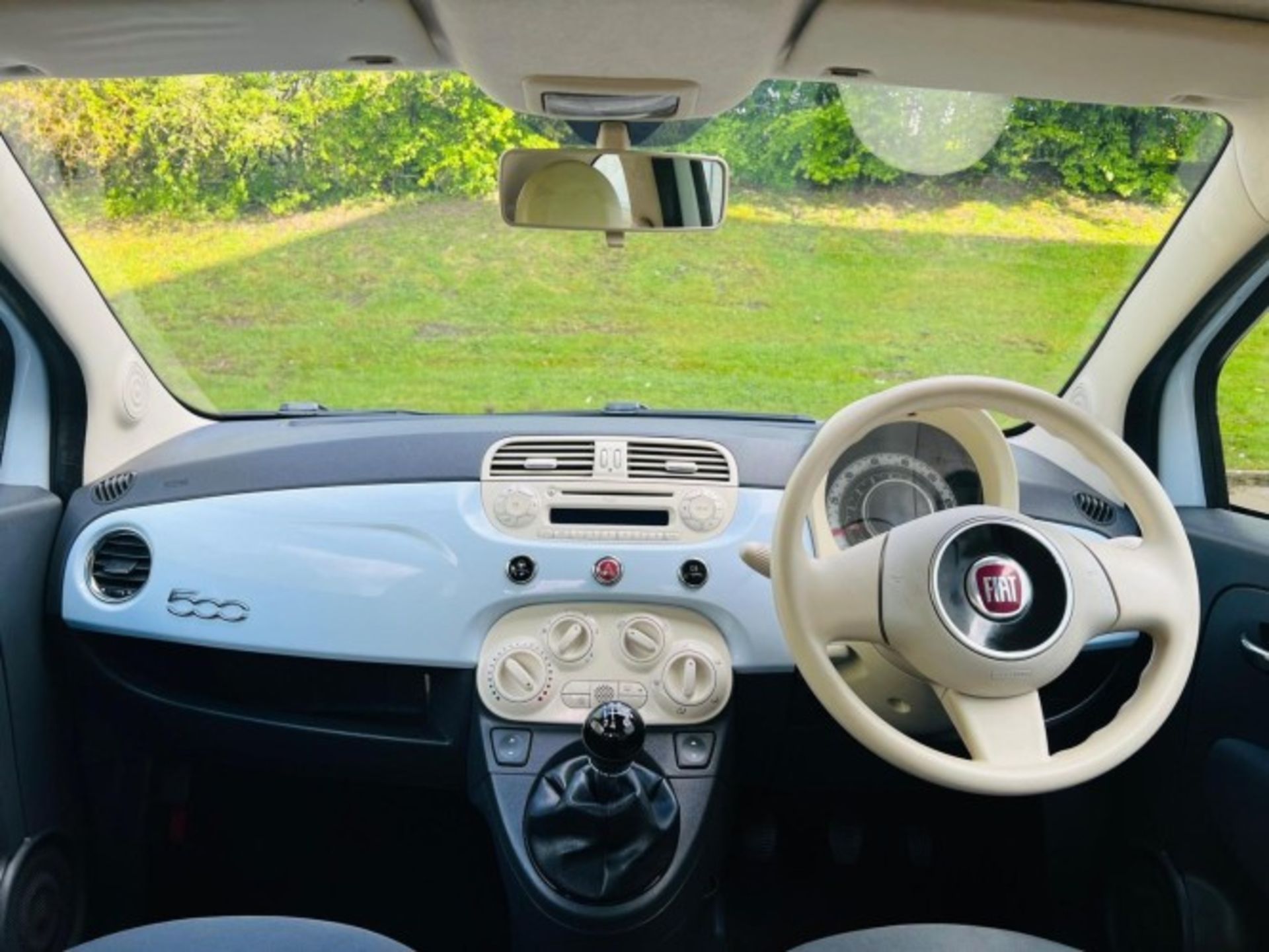 FIAT 500 POP – 2010 – 1.2 PETROL – MANUAL – BLUE >>--NO VAT ON HAMMER--<< - Image 13 of 25