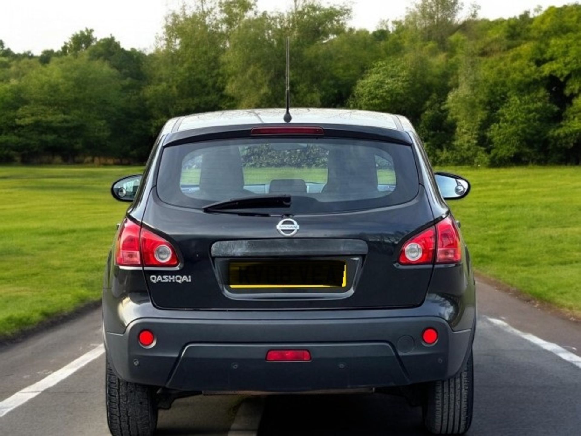2008 NISSAN QASHQAI 2.0 ACENTA CVT – BLACK, 5 DOOR SUV >>--NO VAT ON HAMMER--<< - Image 5 of 30