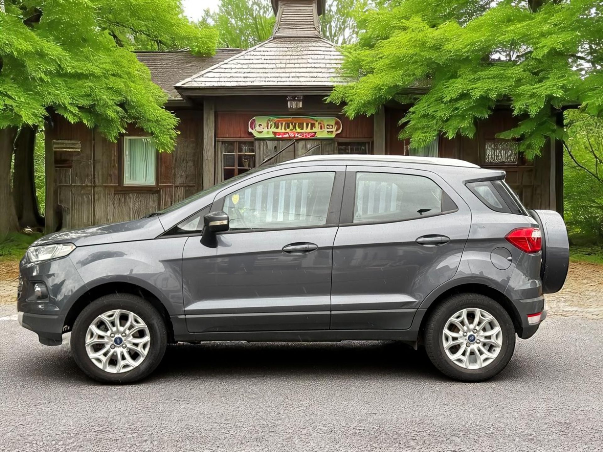 2014 FORD ECOSPORT TITANIUM TURBO 1.0 – 89K MILES – BLUETOOT >>--NO VAT ON HAMMER--<< - Image 3 of 13