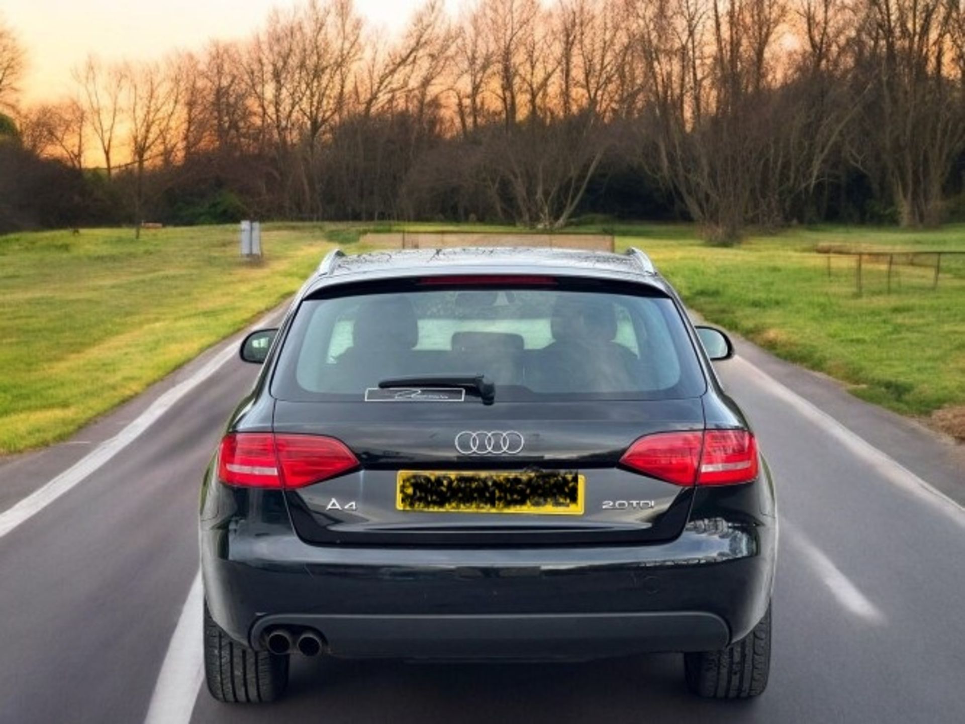 2008 AUDI A4 AVANT 2.0 TDI EXECUTIVE SE – BLACK, MANUAL >>--NO VAT ON HAMMER--<< - Image 2 of 25