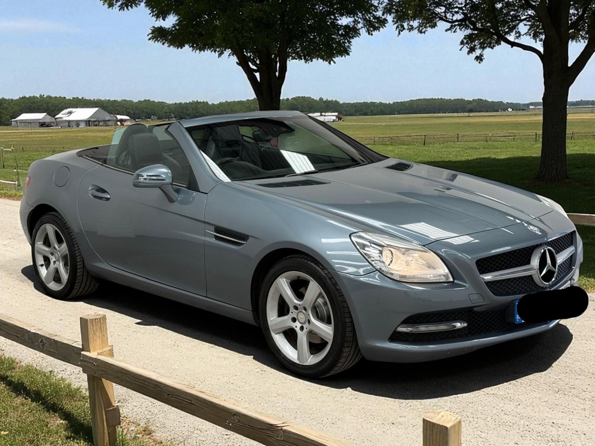 2012 MERCEDES-BENZ SLK200 BLUEEFFICIENCY AUTO – 1.8 PETROL– 147K MILES >>--NO VAT ON HAMMER--<< - Image 6 of 38