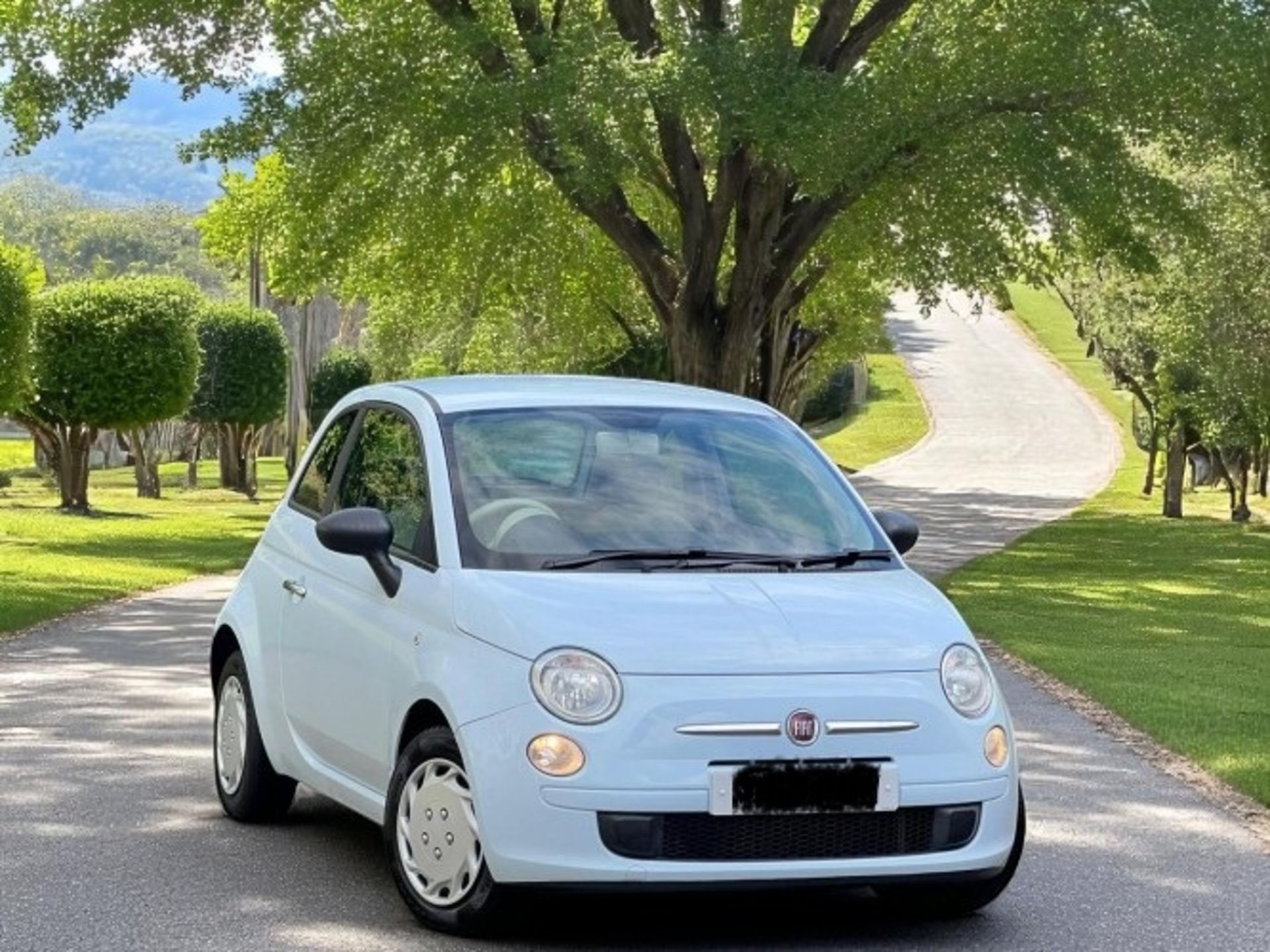 FIAT 500 POP – 2010 – 1.2 PETROL – MANUAL – BLUE >>--NO VAT ON HAMMER--<<