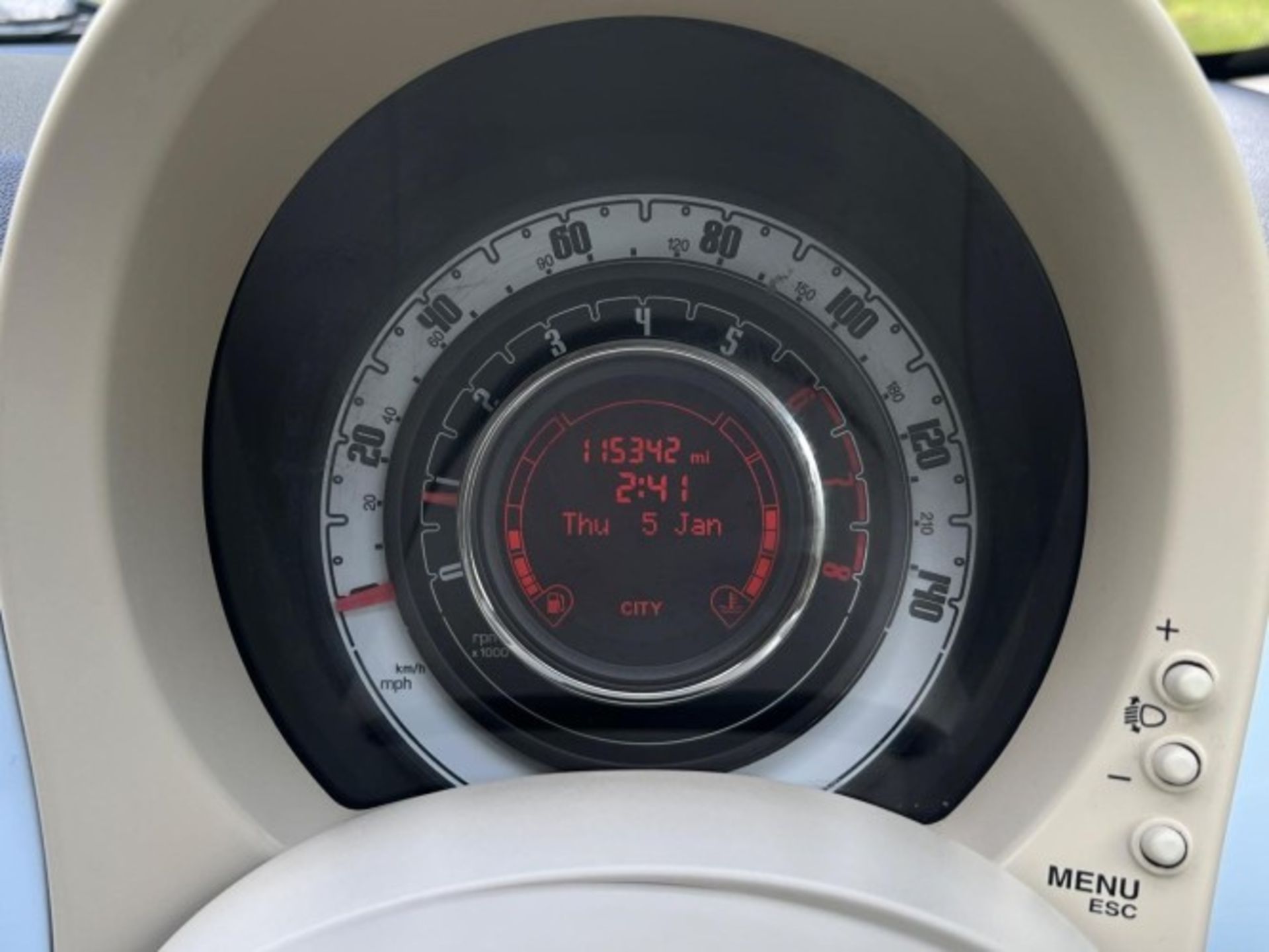 FIAT 500 POP – 2010 – 1.2 PETROL – MANUAL – BLUE >>--NO VAT ON HAMMER--<< - Image 17 of 25