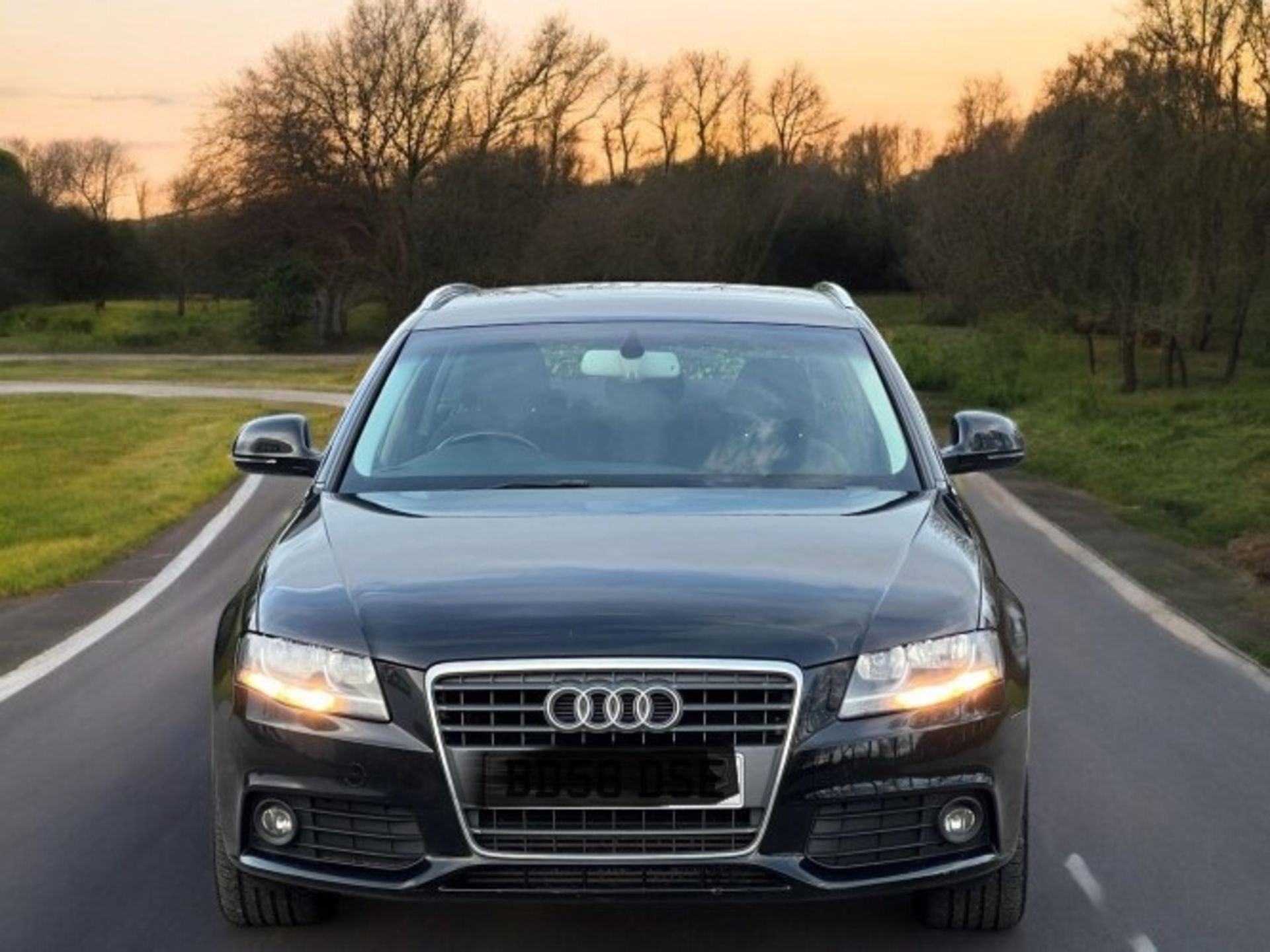 2008 AUDI A4 AVANT 2.0 TDI EXECUTIVE SE – BLACK, MANUAL >>--NO VAT ON HAMMER--<< - Image 5 of 25