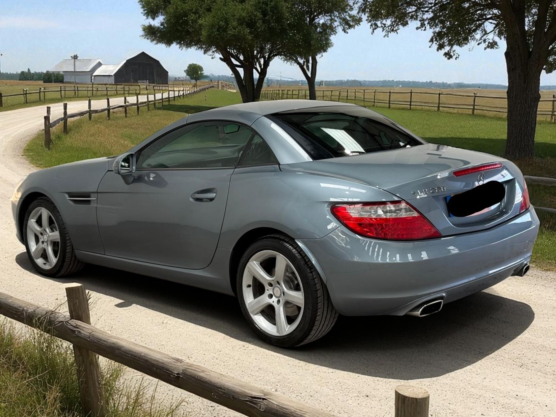2012 MERCEDES-BENZ SLK200 BLUEEFFICIENCY AUTO – 1.8 PETROL– 147K MILES >>--NO VAT ON HAMMER--<< - Image 7 of 38