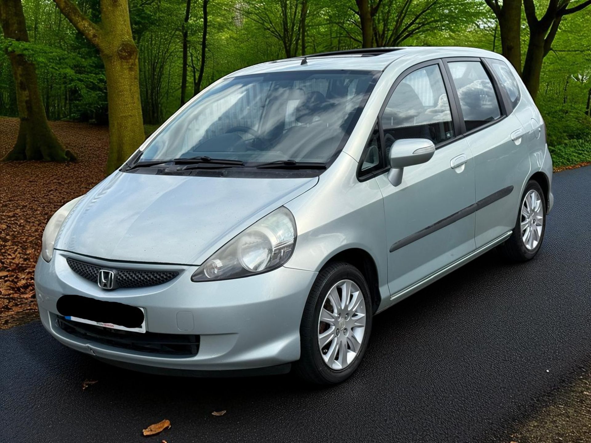 2007 HONDA JAZZ SE CVT – 7-SPEED AUTO – SUNROOF – 149K – >>--NO VAT ON HAMMER--<<
