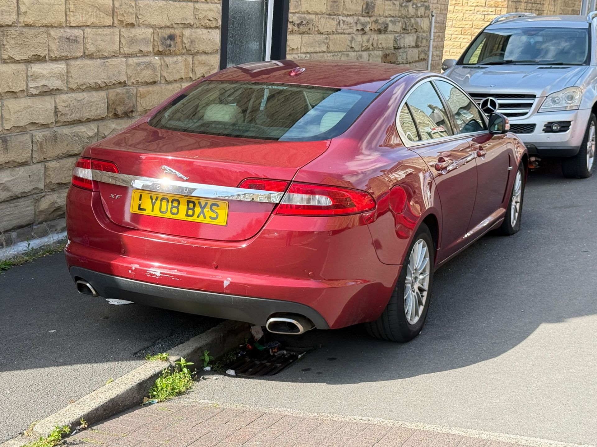 2008 JAGUAR XF LUXURY D V6 AUTO – 2.7 DIESEL – AUTOMATIC – RED >>--NO VAT ON HAMMER--<< - Image 6 of 16