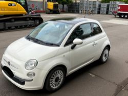 2012 FIAT 500 1.2 LOUNGE – PANORAMIC ROOF – 2 KEYS – 94K MILES >>--NO VAT ON HAMMER--<<