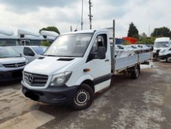 2017 MERCEDES-BENZ SPRINTER 314 CDI – 18FT DOUBLE DROPSIDE – EURO 6 – MANUAL
