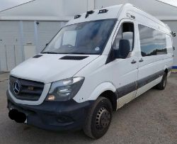 2016 MERCEDES-BENZ SPRINTER 516 CDI LWB – 2.1 DIESEL – MANUAL – EURO 6 – 108K MILES – EX POLICE