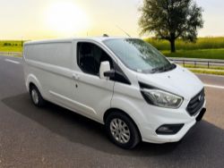 2020 FORD TRANSIT CUSTOM 300 LIMITED ECOBLUE – 2.0L DIESEL – MANUAL – PANEL VAN