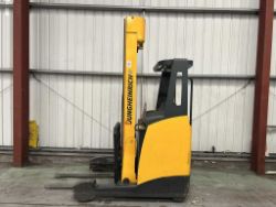 **(INCLUDES CHARGER)**JUNGHEINRICH ETV216 REACH TRUCK (2006)