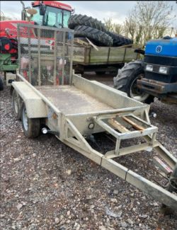 INDESPENSION 2.7T TWIN AXLE PLANT TRAILER – CHOICE OF 4 AVAILABLE