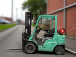 2016 MITSUBISHI FG25NT LPG FORKLIFT – 2,500KG CAPACITY