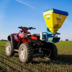 C-DAX SLUGMASTER SM75 BROADCASTER – 12V SLUG PELLET SPREADER