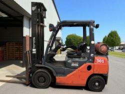 2019 TOYOTA 02-8FGF25 LPG FORKLIFT – 2,500KG CAPACITY