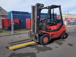 LINDE H25D DIESEL FORKLIFT – 2.5 TON CAPACITY >>--NO VAT ON HAMMER--<<