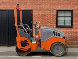 2014 HAMM HD 10 2T DOUBLE DRUM VIBRATING ROLLER – KUBOTA DIESEL
