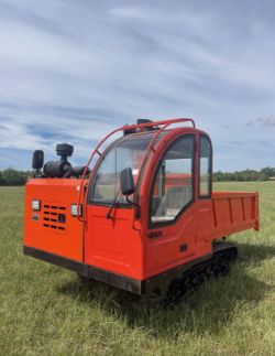 2025 UNUSED 3 TON TRACKED DUMPER – FULL CAB, HYDRAULIC TIP, HIAB HOIST
