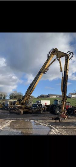 LIEBHERR R954 3-STAGE BOOM DEMOLITION EXCAVATOR