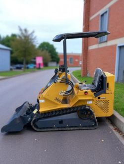 NEW UNUSED NEWRICK ZW380 SKID STEER LOADER – MINI DIGGER / BOBCAT-STYLE MACHINE