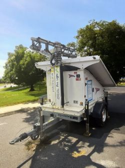 2020 PROELECTRIC LED LIGHTING TOWER WITH SOLAR PANELS