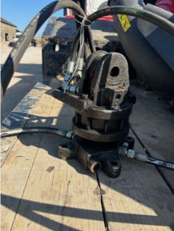 HYDRAULIC ROTATOR – 25MM PINS – SUIT EXCAVATOR/DIGGER – JCB, DOOSAN, HITACHI, LOG GRAB