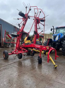 2012 KVERNELAND 8076C ROTOR TEDDER