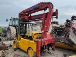 VIPER 140 HYDRAULIC CRANE – 2 X HYDRAULIC EXTENSIONS – TRUCK/WAGON MOUNTABLE