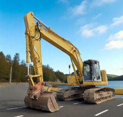 2009 KOMATSU PC228USLC EXCAVATOR – 22 TON – 6-CYLINDER TURBO DIESEL