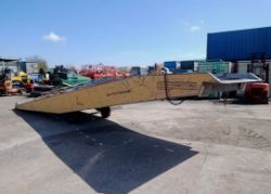 COPPERLOY CONTAINER LOADING RAMP – HYDRAULIC FORKLIFT YARD RAMP