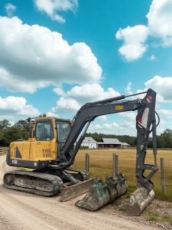 VOLVO EC55B MIDI EXCAVATOR – 2004 – 5 TON