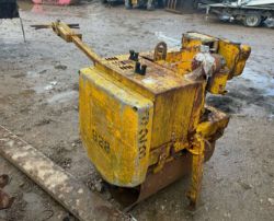 PEDESTRIAN TARMAC ROAD ROLLER – 1-CYLINDER DIESEL ENGINE – CRANK START