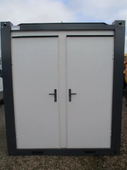 ADACON 2.1M X 1.35M DOUBLE TOILET BLOCK – SECURE SHIPPING CONTAINER