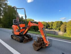 KUBOTA K008-3 1T MICRO EXCAVATOR – 2020