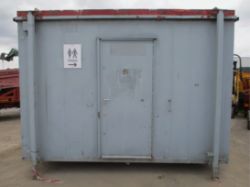 12FT SHIPPING CONTAINER TOILET BLOCK – FULLY EQUIPPED